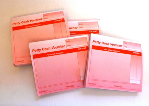 Petty cash voucher - petty,