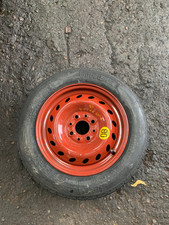 2007 FIAT PANDA 13" SPACE SAVER WHEEL RIM & TYRE 135/80B13 #2