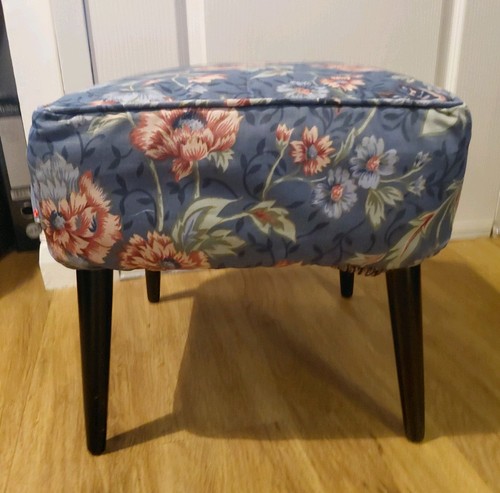 Vintage wooden floral covered - wooden,