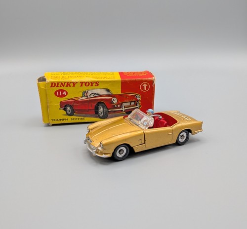 Dinky 114 triumph spitfire - dinky,
