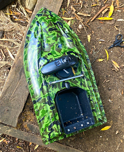 Bait boat carp fishing