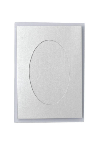 Oval aperture cards - oval,
