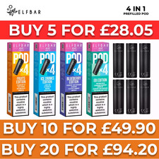 Elf Bar 4 in 1 Pod | Prefilled