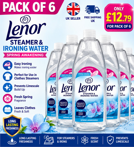 Lenor steamer ironing water - lenor,