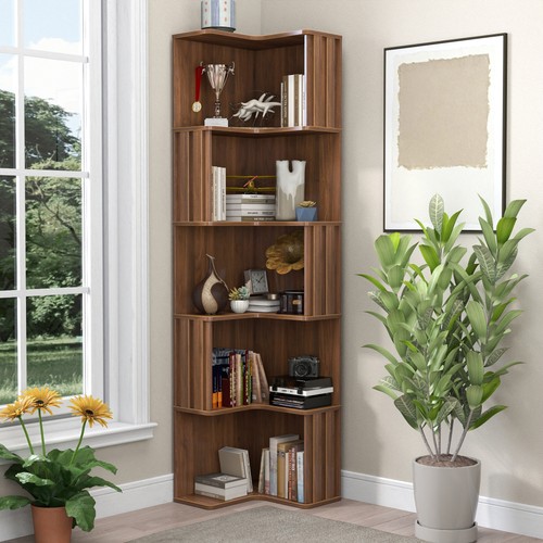 Corner book shelf - book,