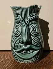 Vintage Unique Pottery Celery