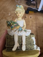 Christine Haworth Waiting In The Wings Ballerina Figurine Crisalis Collection