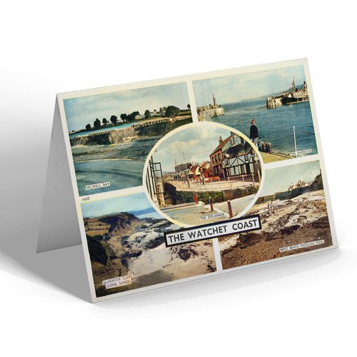 Greeting card vintage - greeting,