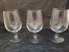 Set of 3 Large Crystal Brandy