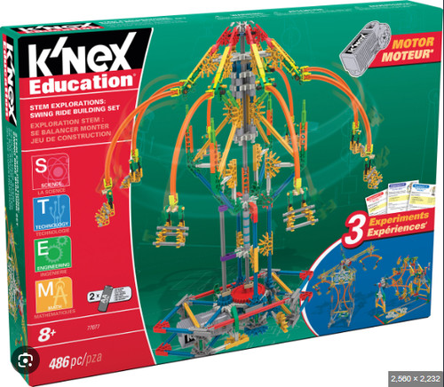 Knex education stem swing ride - education,