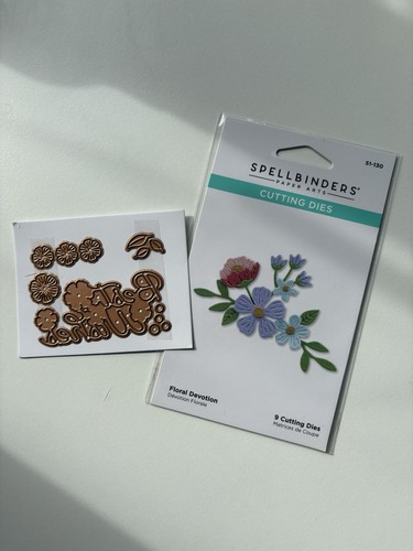 Spellbinders floral dies set - floral,