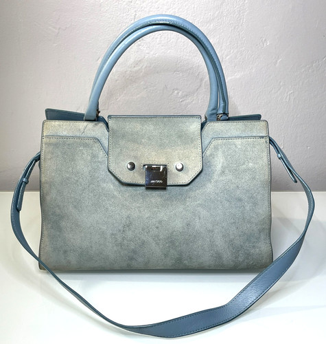 Jimmy choo sky blue suede - blue,