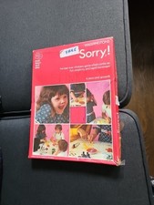 Vintage Retro 1973 70s Waddingtons Sorry! Classic Family Board Game