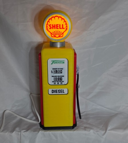 Shell tokheim diesel gas pump - shell,