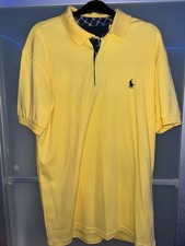 Ralph Lauren Polo Shirt Xxl Yellow