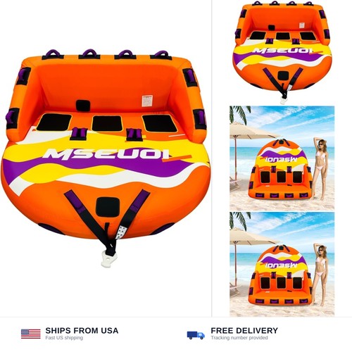 Inflatable water towable tube - inflatable,