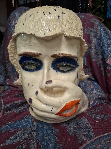 Studio pottery face - studio,