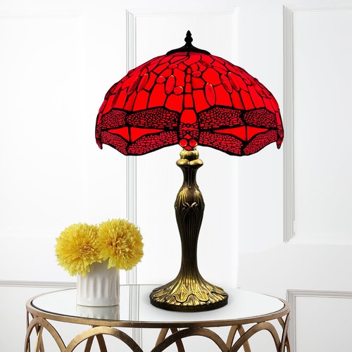 Red stained glass - red, shade