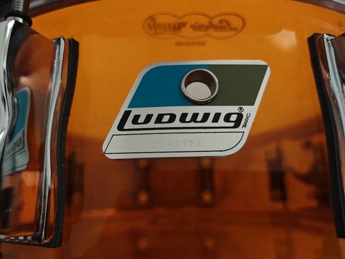 Ludwig vistalite amber snare - ludwig,