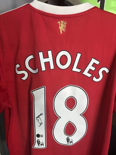 Paul scholes signed - scholes,