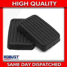 2X BRAKE CLUTCH PEDAL RUBBERS