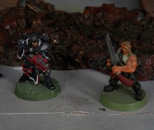 W40K Astra Militarum Imperial Guard Catachan Deathworld Veterans Sly Marbo OOP