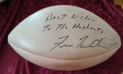 Fran tarkenton signed - fran,
