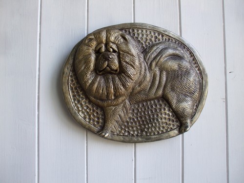 Large bronzed stone - bronzed,