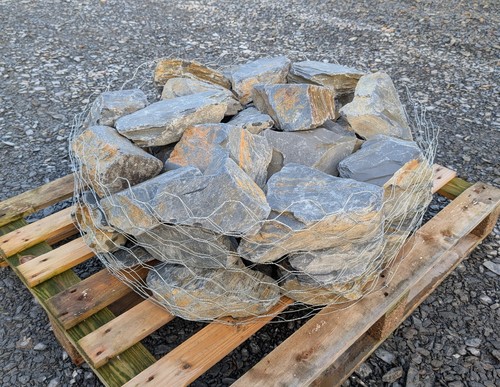Rockery stone pond - stone, /