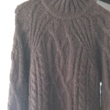 Superdry Womens High Neck Cable Knit Jumper