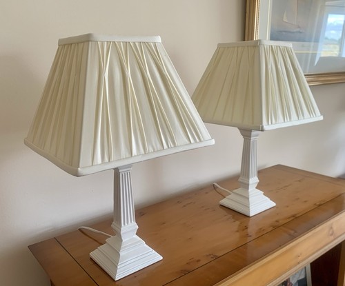 Pair laura ashley lamps - ashley,