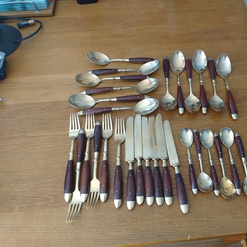 Vintage rosewood and bronze - vintage, 30