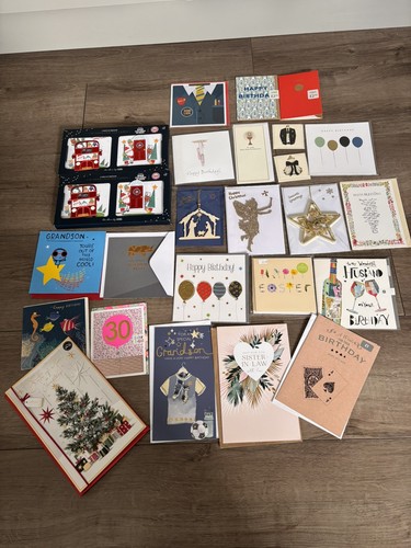 Greetings card bundle job - greetings, lot
