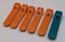 6 X LEGO Brick and Axle