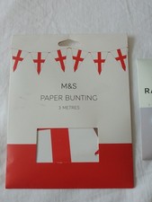 M@S Paper England Bunting