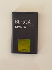 GENUINE NOKIA BL-5CA BATTERY  1110 - 1112 - 1200 - 1208 - 1209 - 1650- 1680