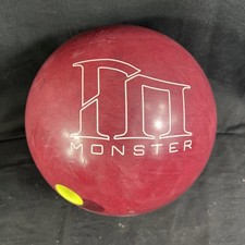 BRUNSWICK MONSTER Red Bowling Ball 13 lbs - FREE TRACKED COURIER G3E