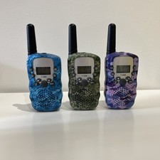 Selieve Walkie Talkies T-388 3 Piece Set Kids excellent condition fully tested 