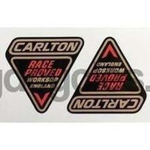 Carlton fork decals - fork, decals.