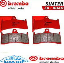 4 FRONT BRAKE PADS BREMBO RED