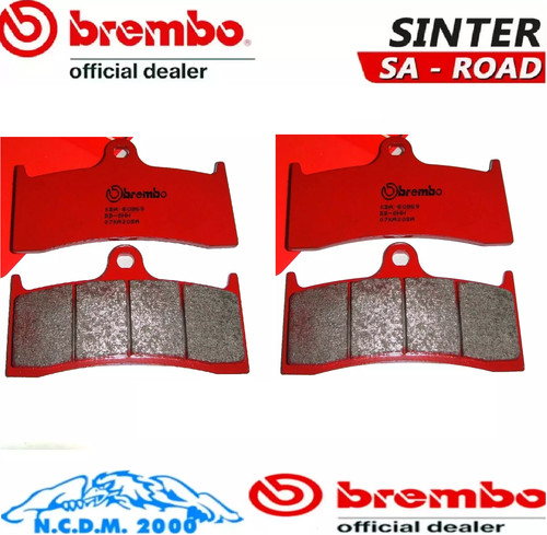 Front brake pads brembo sa - pads,