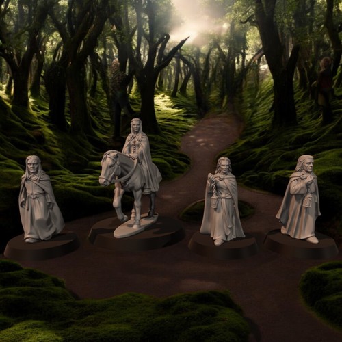 Travelling elves ideal - travelling, x4