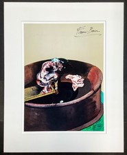 Francis Bacon - Hand signed