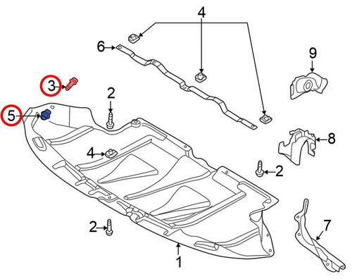 Fit ford engine undertray - ford,