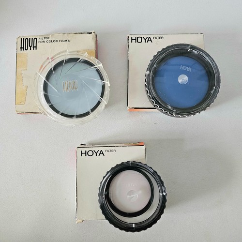 Hoya filter set 3 - filter, blue