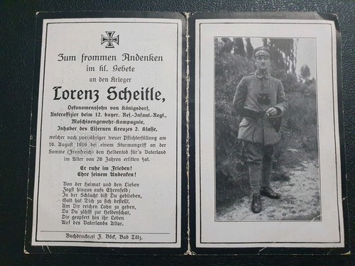Original german ww1 death - ww1,