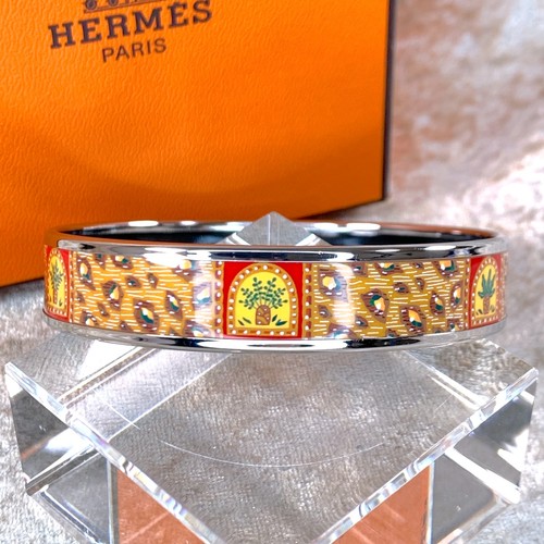 Vintage hermes red yellow - red,