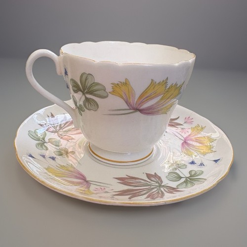 Shelley columbine tea trio - shelley,