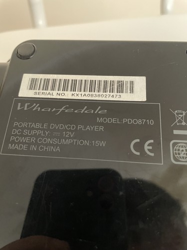 Wharfedale pd08710 portable - wharfedale,