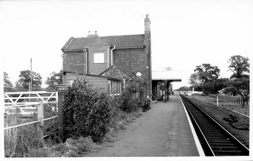 1967 lingwood train - train, station